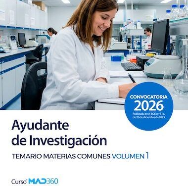 OPI. Temario de Ayudantes de investigación